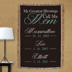 Mom Throw Blanket